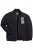 STHUGE 847083 Varsity bunda ze scuba látky Černá - Bundy - Bundy Nadměrné Velikosti - 2XL-8XL