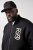 STHUGE 847083 Varsity bunda ze scuba látky Černá - Bundy - Bundy Nadměrné Velikosti - 2XL-8XL