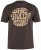 JP1880 851001 Rolling Stones Retro Logo Tričko Oříšková TALL - TALL trička - Prodloužená pánská trička