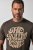 JP1880 851001 Rolling Stones Retro Logo Tričko Oříšková - Trička s kapelami - Kapelová trička ve velikostech 2XL–10XL