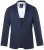 JP1880 851032 Sako s lehkou poloviční podšívkou Tmavě modrá - Obleky - Obleky 2XL-8XL