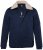 Men+ 369 Bunda bellyfit s teddy límcem Tmavě modrá - Bundy - Bundy Nadměrné Velikosti - 2XL-8XL