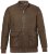 JP1880 851511 Semišová bunda z jehněčí kůže Hnědá - Bundy - Bundy Nadměrné Velikosti - 2XL-8XL