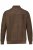 JP1880 851511 Semišová bunda z jehněčí kůže Hnědá - Bundy - Bundy Nadměrné Velikosti - 2XL-8XL