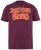 JP1880 851910 Rolling Stones Vintage Logo Tričko Lilková - Trička s kapelami - Kapelová trička ve velikostech 2XL–10XL