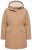 Ulla Popken 852028 Parka Béžová - Kabáty - Dámské kabáty pro plnoštíhlé