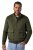 JP1880 852294 Bunda ze směsi vlny se stojáčkem Khaki zelená - Bundy - Bundy Nadměrné Velikosti - 2XL-8XL