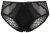 Ulla Popken 853040 Boxerky s krajkou Černá - Kalhotky - 