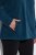 Ulla Popken 853668 Fleecová bunda se stojáčkem Petrolejová - Fleecové oblečení - 