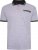Kam Jeans 5488 Dobby Print Pique Polo Navy - Polokošile - Polokošile 2XL-8XL - Trička s límečkem 2XL-8XL