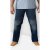D555 Ambrose Tapered Fit Stretch Jeans Dark Blue TALL SIZES - PÁNSKÉ OBLEČENÍ MT-6XLT - TALL-velikosti