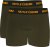 Motley Denim Amsterdam Boxershorts Dark Khaki 2-pack - Spodní prádlo - Spodní Prádlo Nadměrné Velikosti 2XL-8XL