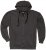 Adamo Athen Hoodie with Zipper Charcoal - Mikiny & mikiny s kapucí - Mikiny & Mikiny s kapucí 2XL-12XL