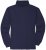 Adamo Fabio Comfort fit Turtleneck Long sleeve T-shirt Navy - Trička - Trička nadměrné velikosti - 2XL-14XL