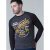 D555 Neill Long Sleeve T-shirt Black - Trička - Trička nadměrné velikosti - 2XL-14XL
