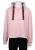 Nora Mikken GERTRUD Cropped Hoodie Pink - Mikiny & Mikiny s kapucí - 