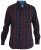 D555 Grady Long Sleeve Check Shirt - Košile - Košile 2XL-10XL