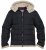 D555 Hudson Hooded Puffer Jacket Navy - Bundy - Bundy Nadměrné Velikosti - 2XL-8XL