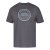 North Latitude T-Shirt Šedá/Dřevěné uhlí - Trička - Trička nadměrné velikosti - 2XL-14XL