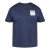 North Latitude T-Shirt With Print Námořnická modrá - Trička - Trička nadměrné velikosti - 2XL-14XL