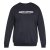 North Latitude Crewneck Sweatshirt Černá - TALL mikiny - TALL mikiny pro vysoké muže