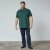 North Latitude Superflex Polo Zelená/Khaki - TALL polokošile - TALL polo trička pro vysoké muže
