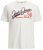 Jack & Jones Elogo T-Shirt White - Trička - Trička nadměrné velikosti - 2XL-14XL