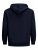 Jack & Jones Califlomax Sweat Hood Navy blazer - Mikiny & mikiny s kapucí - Mikiny & Mikiny s kapucí 2XL-12XL