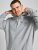 Jack & Jones JJESHARK SWEAT Hoodie Light Grey - Mikiny & mikiny s kapucí - Mikiny & Mikiny s kapucí 2XL-12XL