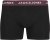 Jack & Jones JACARON Trunks 3-Pack Black - Spodní prádlo - Spodní Prádlo Nadměrné Velikosti 2XL-8XL