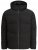 Jack & Jones Global Puffer Jacket Black - Bundy - Bundy Nadměrné Velikosti - 2XL-8XL