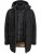 Jack & Jones Finn Softshell Parka Black - Bundy - Bundy Nadměrné Velikosti - 2XL-8XL