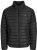 Jack & Jones Elvis Light Puffer Collar Jacket Black - Bundy - Bundy Nadměrné Velikosti - 2XL-8XL