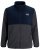 Jack & Jones Hype Fleece Ombre Blue - Bundy - Bundy Nadměrné Velikosti - 2XL-8XL