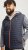 Jack & Jones MULTI QUILTED SET-IN Sleeves Jacket Grey Melange - Bundy - Bundy Nadměrné Velikosti - 2XL-8XL