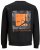 Jack & Jones JCOFILO Crew Neck Sweater with Back Print Black - Mikiny & Mikiny s kapucí - Mikiny & Mikiny s kapucí 2XL-12XL