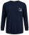Jack & Jones JCOFILO Crew Neck Sweater with Back Print Navy Blazer - Mikiny & Mikiny s kapucí - Mikiny & Mikiny s kapucí 2XL-12XL