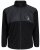 Jack & Jones JCOFILO POLARFLEECE with Zipper Black - Mikiny & mikiny s kapucí - Mikiny & Mikiny s kapucí 2XL-12XL