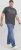 Jack & Jones MIKE ORIGINAL SQ 223 Jeans Blue Denim - Džíny & kalhoty - Džíny a Kalhoty - W40-W70