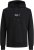 Jack & Jones ESTERBRO Hoodie Black - Mikiny & mikiny s kapucí - Mikiny & Mikiny s kapucí 2XL-12XL
