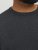 Jack & Jones BASIC Knitted Sweater Dark Grey Melange - Mikiny & mikiny s kapucí - Mikiny & Mikiny s kapucí 2XL-12XL