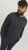 Jack & Jones BASIC Knitted Sweater Dark Grey Melange - Mikiny & mikiny s kapucí - Mikiny & Mikiny s kapucí 2XL-12XL