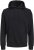 Jack & Jones BRADLEY Hoodie Black - Mikiny & mikiny s kapucí - Mikiny & Mikiny s kapucí 2XL-12XL