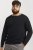 Jack & Jones HILL Knitted Sweater Black - Mikiny & mikiny s kapucí - Mikiny & Mikiny s kapucí 2XL-12XL