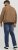 Jack & Jones ROCKY Faux Suede Bomber Jacket Brown - Bundy - Bundy Nadměrné Velikosti - 2XL-8XL