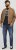 Jack & Jones ROCKY Faux Suede Bomber Jacket Brown - Bundy - Bundy Nadměrné Velikosti - 2XL-8XL
