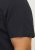 Jack & Jones CALEB VARSITY O-Neck T-Shirt Black - Trička - Trička nadměrné velikosti - 2XL-14XL