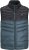Jack & Jones SPRINT Black Blocking BODYWARMER With Collar Dark Turquoise - Bundy - Bundy Nadměrné Velikosti - 2XL-8XL