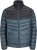 Jack & Jones SPRINT Black Blocking Quilted Collar Jacket Teal - Bundy - Bundy Nadměrné Velikosti - 2XL-8XL