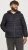 Jack & Jones SPRINT Quilted Hooded Jacket Black - Bundy - Bundy Nadměrné Velikosti - 2XL-8XL